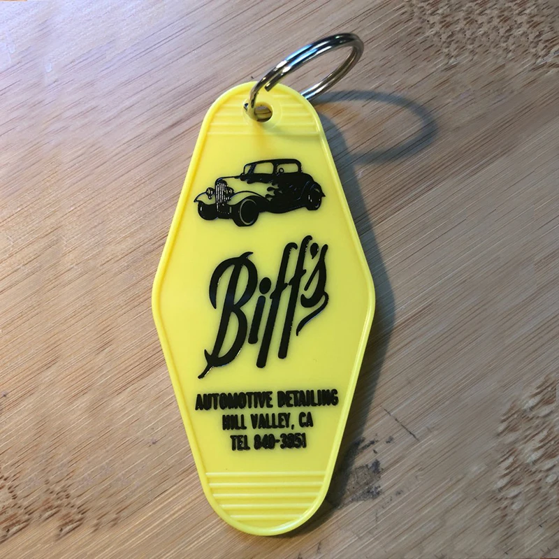 

Back To The Future inspired BIFF'S AUTOMOTIVE keytag