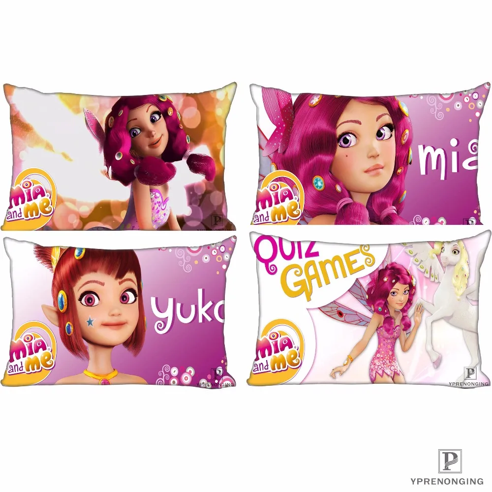 

Custom Mia And Pillow Me Covers Cases Rectangle Pillowcases zipper 35x45cm (One Side Print)180516-21-12