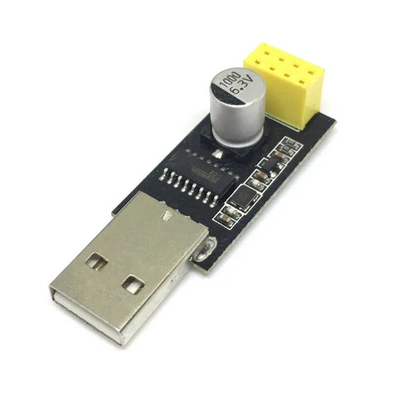 CH340 USB to ESP8266 ESP-01 Wifi Module Adapter Computer Phone Wireless Communication Microcontroller for Arduino 1 (1)