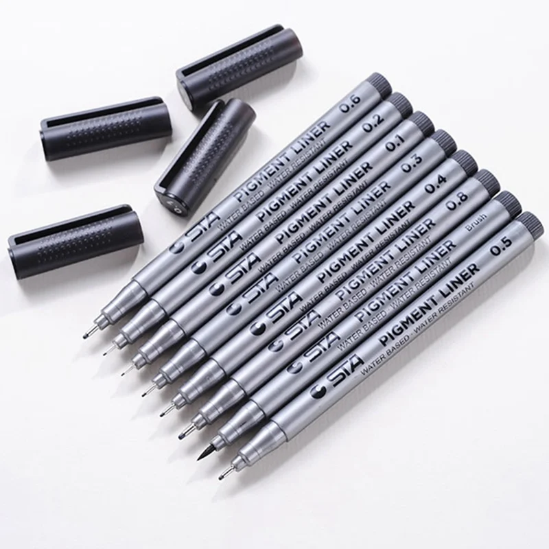 0.5 gel pen black