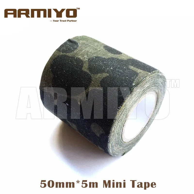 Охотничьи аксессуары Armiyo Mini 50 мм * 5 м камуфляжная лента тканевый воздуховод
