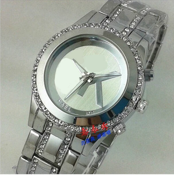 2014 Hot sale Free shipping Crystal Rhinestone Stain Steel Ladies Dress watches Quartz Diamonds Luxury Watches Women High | Наручные часы