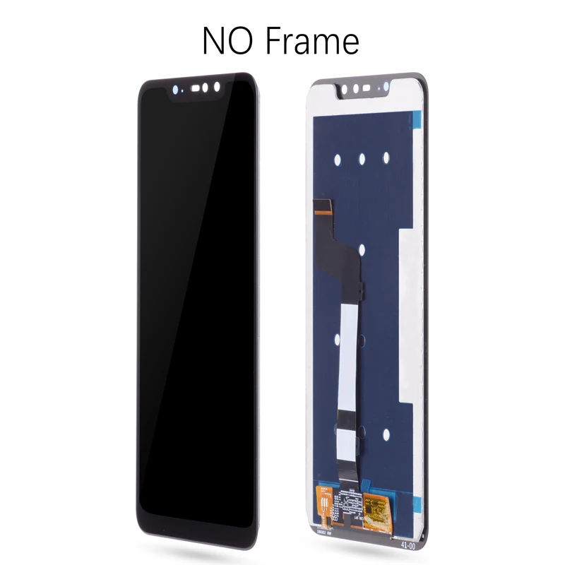 Дисплей для Xiaomi Redmi Note 6 Pro LCD в сборе с тачскрином на рамке 6.26'' черный