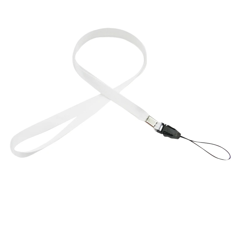 

SOSW-20 * white Lanyard Neck Strap rope documents camera Badges Lanyard