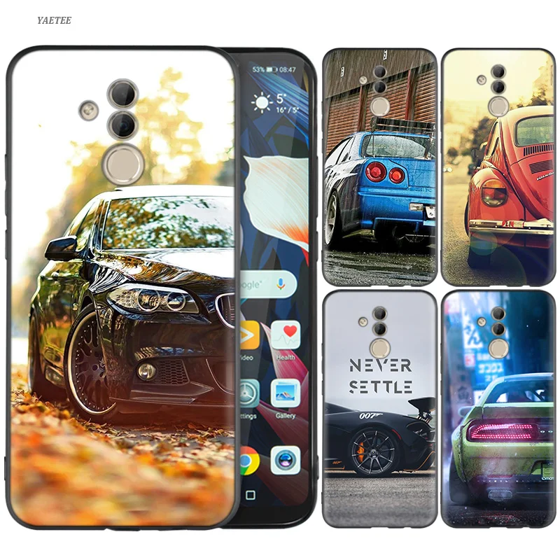 

Hot Car Automobile Autocar Print Case for Huawei Mate 20 10 Lite Pro Honor 8X 8C 9 10 Lite View 20 Nova 4 Play 8A P Smart 2019