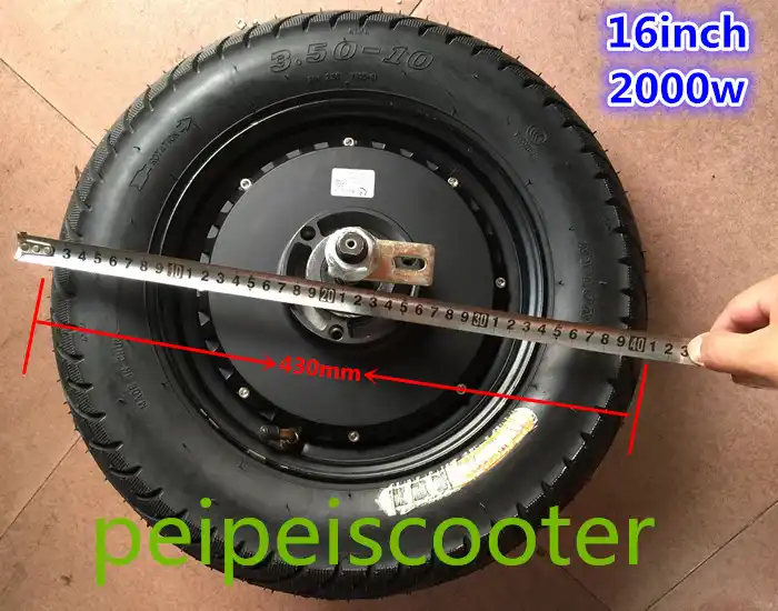 hub motor with tyre