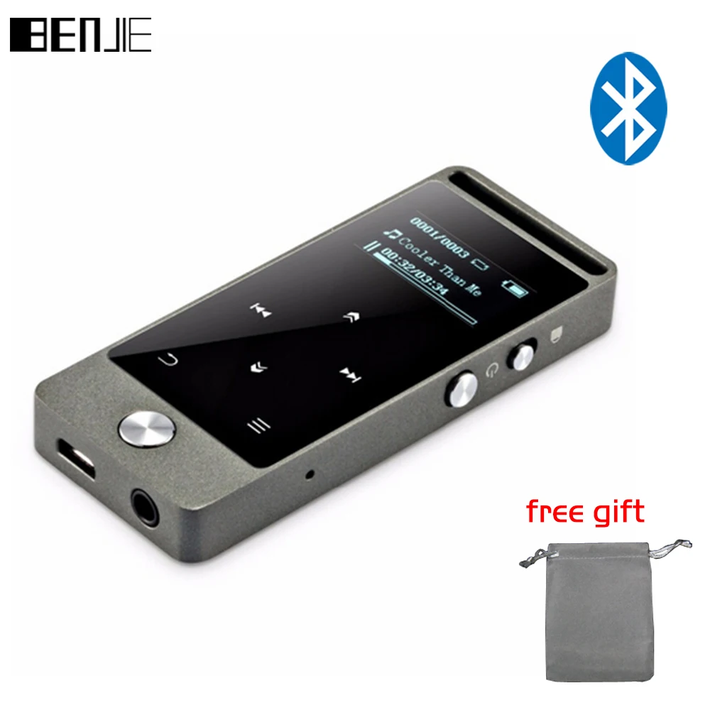 

Bluetooth Mp3 Player Touch Screen BENJIE S5B Sport Music Player High Quality Entry-level Lossless MP3 Music Players Recorders