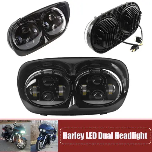Motorycly Led Headlampfor motor Moto Road Glide LED Headlight Assembly