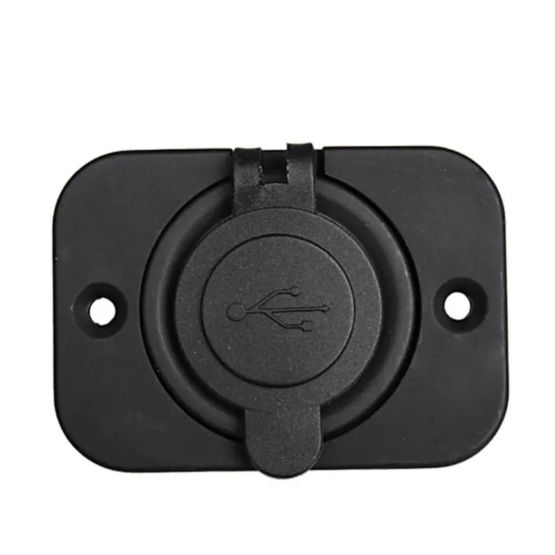

12V Car Waterproof Dual 2 USB Car Cigarettes Lighter Socket Splitter Charger Power Adapter Outlet 3.6cmX5cm