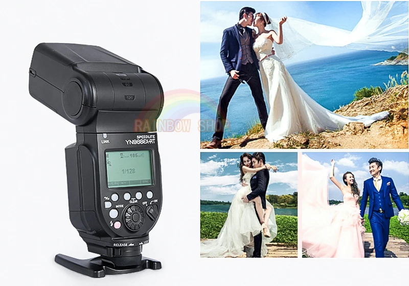 YONGNUO YN968EX-RT Вспышка ttl Беспроводная камера Speedlite YN968EX RT Master для Canon 650D 100D 1100D 580 поддержка YN-E3-RT YN600EX