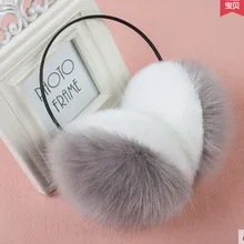 Новинка Имитация волос кролика осенние и зимние теплые наушники вообще Мода обувь для мужчин и женщин уха пакет au0055