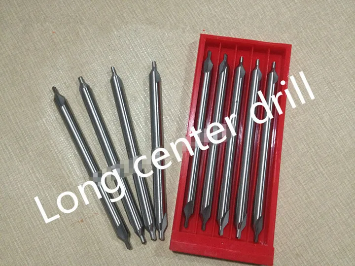 

3.0*8*100mm 5pcs/set 8 mm petiole 60 degrees High quality HSS Long center drill Pilot drill Free shipping