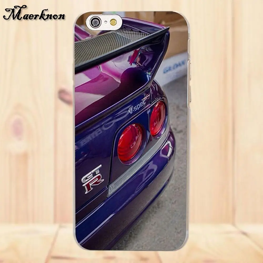 2017 Gt r Спортивная Автомобильная скоростная серия Sparks Road для Apple iPhone 4 4S 5 5C SE 6 6S 7 8 Plus