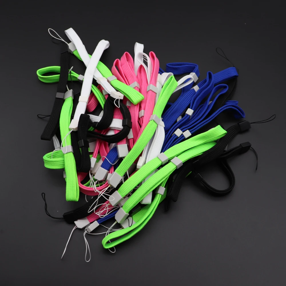 

100pcs/lot Colourful Safety Hand Wrist Strap Set For Wii DS 3DS PSP PS3 MOVE PSVITA