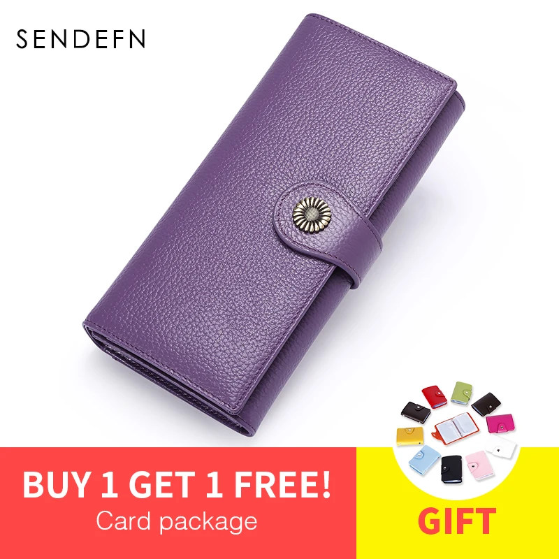 SENDEFN جديد سبليت جلدية بيع النساء مخلب محفظة جلدية الإناث محفظة طويلة النساء سستة محفظة حزام المال حقيبة محفظة 5209-55 SENDEFN جديد سبليت جلدية بيع النساء مخلب محفظة جلدية الإناث محفظة طويلة النساء سستة محفظة حزام المال حقيبة محفظة 5209-55