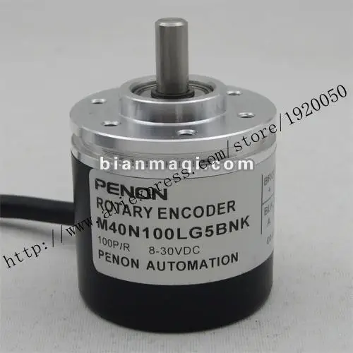 

stock M40N100LG5BNK rotary encoder 100 pulse 6mm outer diameter of 40mm shaft diameter