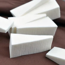 Скошенный треугольник спонж для макияжа 8 шт. мокрый и сухой спонж для макияжа слоеный треугольник спонж для нанесения основы инструмент для макияжа