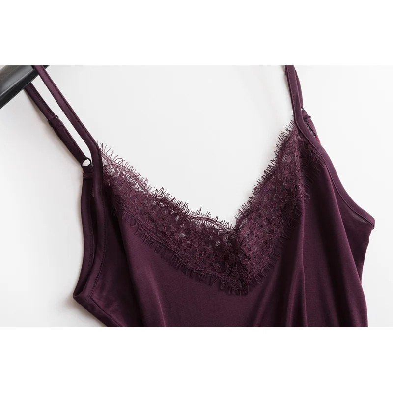 Spring and summer V neck lace ruffles silk camisole female short spaghetti strape undershirt loose plus size solid tank top Spring and summer V neck lace ruffles silk camisole female short spaghetti strape undershirt loose plus size solid tank top