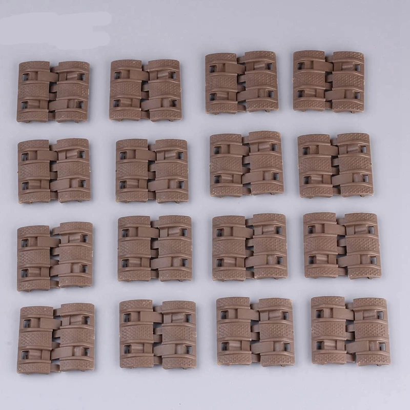 32 قطعة التكتيكية ويفر Picatinny المطاط Handguard رباعية السكك الحديدية حامي يغطي الادسنس الصيد ملحقات المسدس 32 قطعة التكتيكية ويفر Picatinny المطاط Handguard رباعية السكك الحديدية حامي يغطي الادسنس الصيد ملحقات المسدس