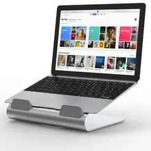 WIWU 10-17,3 дюймов подставка для ноутбука вращающаяся подставка для MacBook Air Pro Эргономичный Алюминиевый сплав охлаждающий держатель для ноутбука