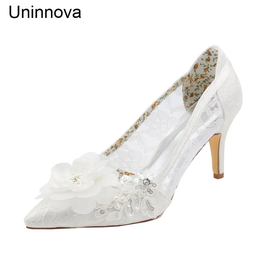 ivory pointed toe wedding shoes