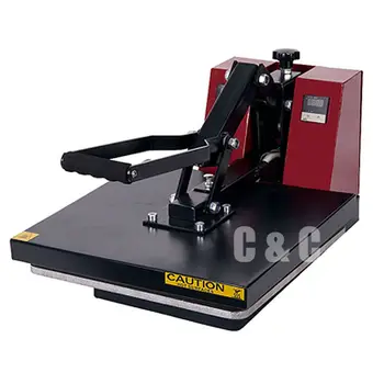 

New T-shirt Heat Press Machine Heat Transfer Sublimation Clam manual 38 by 38 cm or 15 by 15 inch 110v or 220v available