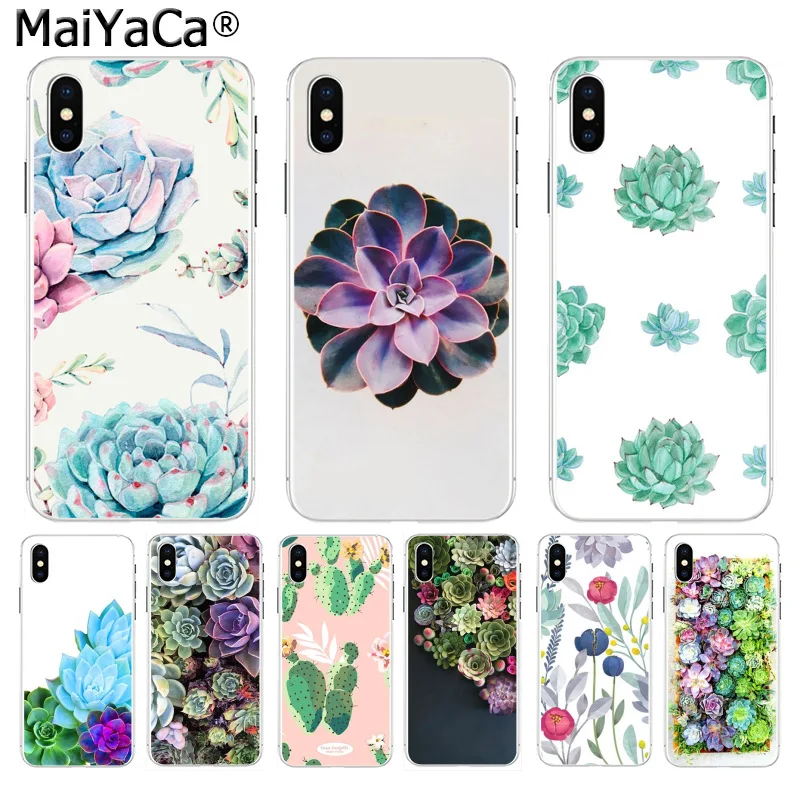 

MaiYaCa Pink Succulents by Nature Magick High Quality Classic Phone case for iphone 11 pro 8 7 66S Plus X 5S SE XS XR XS MAX