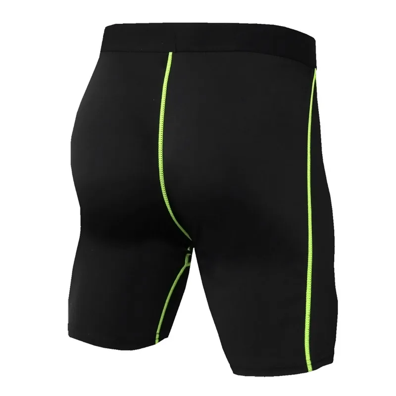 Новые Компрессионные Мужские спортивные костюмы быстросохнущие бегущие наборы мужчин футболка с коротким рукавом+ шорты Joggging спортивный костюм спортивная одежда