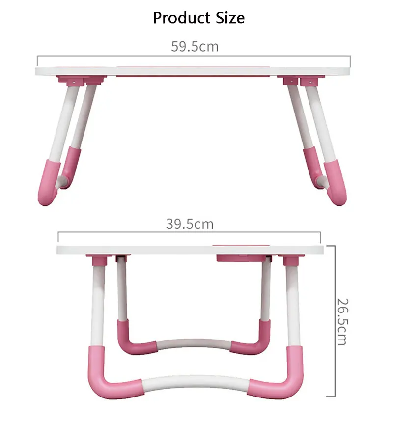 Регулируемый стол для ноутбука, кровать, подставка для ноутбука, стол с отделением для карт, с нескользящим ковриком, складной портативный маленький стол, эргономичный стол