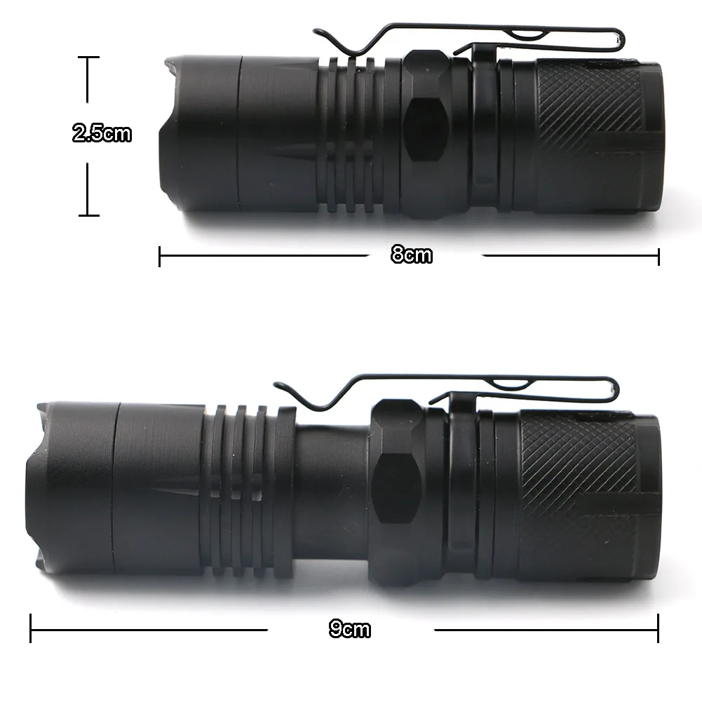 Q5 светодиодный масштабируемый светильник-вспышка 4 режима Водонепроницаемый ручной светильник-вспышка s магнитный Фонарь карманный фонарик в виде авторучки с зажимом рабочий светильник для экстренных ситуаций
