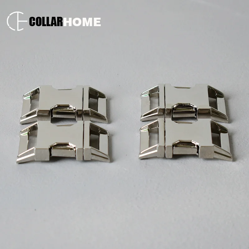 

10pcs Metal release buckle for 25mm 1 inch webbing dog collar camping backpack bag DIY paracord accessories strong hardware