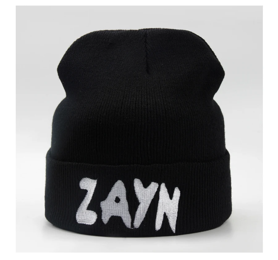 Acrylic Unisex Beanies For Men Embroidery HARRY Hip Hop Knitted Hat Outdoor Skiing Hat For Women Winter Warm Skullies Gorros (5)