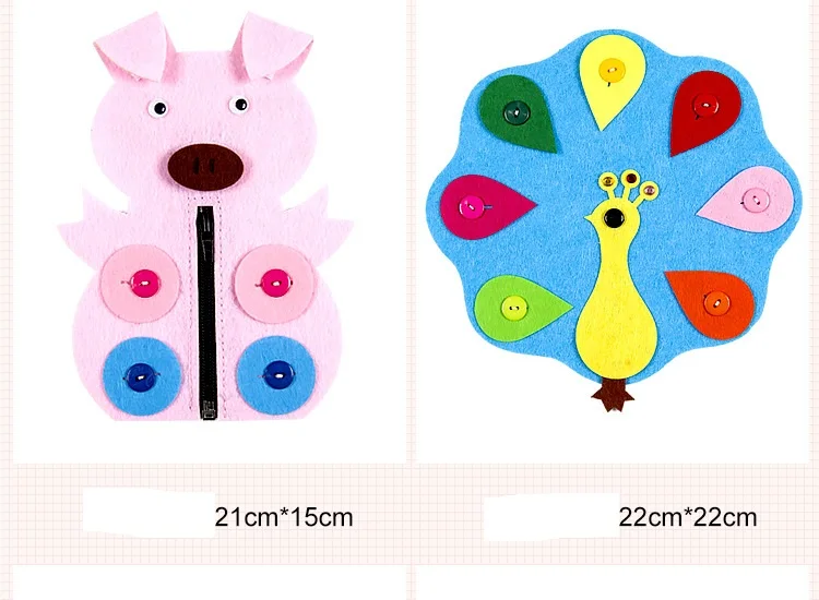 DIY обучения Образование хватающей творчества разработки ручной мультфильм цвет форма сумка книги по искусству игрушки для детей подарок развивающие игрушки для детей девочек детские развивающие игрушки для бизиборд