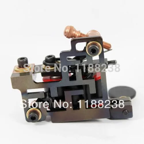 

Professional Luo's Handmade Tattoo Gun 10 Wrap Coils Alloy tattoo Machine Tattoo Beginner Artist Special For liner TM-1202