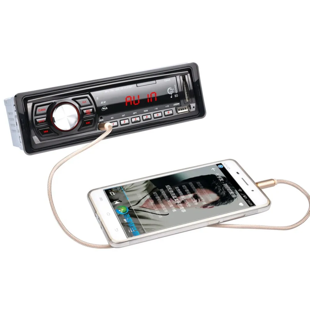 Berbelanja VODOOL kartu FM USB United Din MP3 Remote States Mobil 12V Auto Control Player MMC SD 3.5 Stereo USD Audio 1din Kelebihan 2sykes Penopang Musik Aux Dollar 1 Pemain Radio Mm 3 Berbelanja VODOOL kartu FM 3