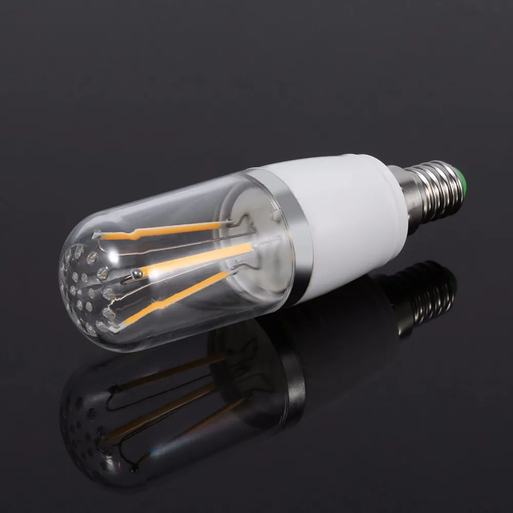 

3W 4W 6W E14 LED Light Bulb Chandelier Light Lamp Filament Bulb Vintage Style Home Warm Cool White Light 12V