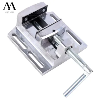 

AMYAMY Drill press vise for Drill press stand Aluminium alloy Mini Vice Flat Pliers Mini Bench Clamp repair tools 2.5 inch