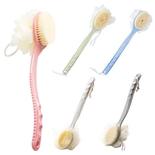 Щетка для ванны и душа для тела отшелушивающая с длинной ручкой скруббер для мужчин и женщин MV99