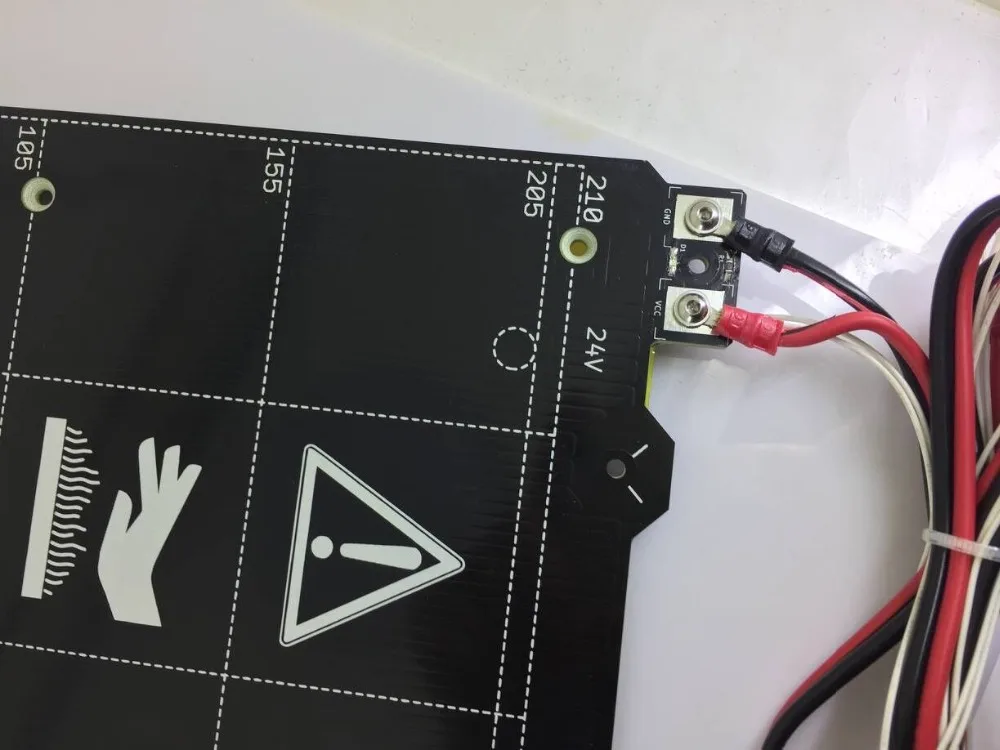 24 В/12 В клон Prusa i3 MK3 3d принтер с подогревом кровать Магнитная MK52 heatкровать с термистором Монтажный набор