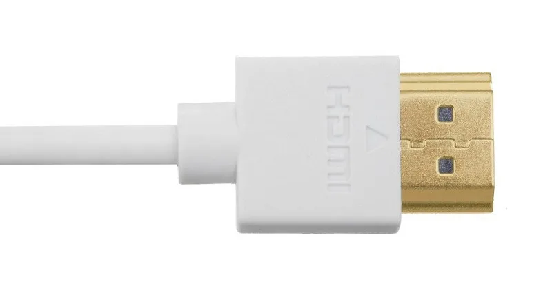 Ультра тонкий профиль Белый HDMI кабель 1 м 2 м 3 м 5 м 10 м высокая скорость с Ethernet Поддержка HDMI версии 1,4, 1.4a, 1,3 Совместимость