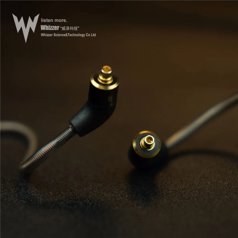 Whizzer A15 Pro HiFi Bass Earphones Metal In Ear Headsets Dynamic Hi-res Earbuds with MMCX Connector 3.5mm Sport Bass Earphones
