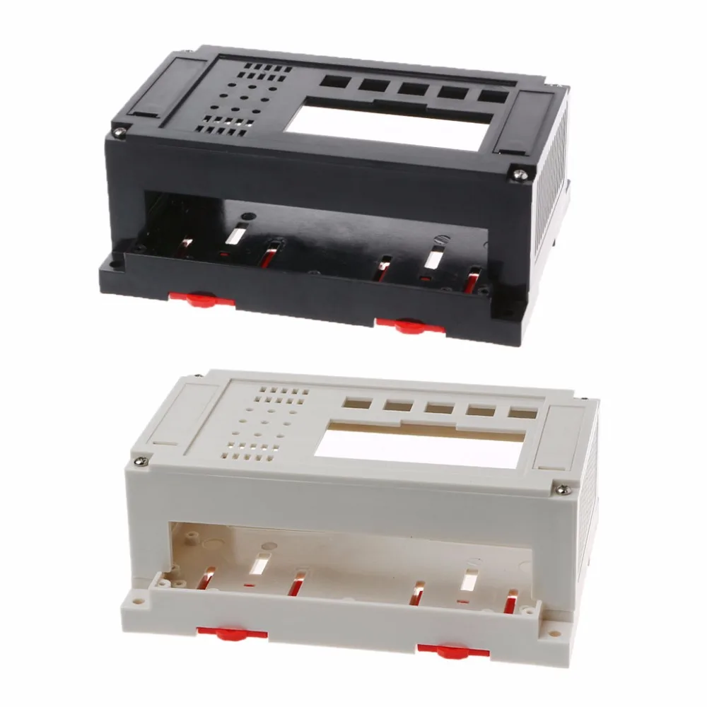 

155x110x60mm ABS Plastic Project Control Box Shell Case Rail Enclosure DIY Hot 2 Color