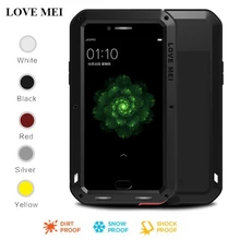 Для OPPO R15 R11S плюс ЛЮБОВЬ МЭИ Мощный ударопрочный Алюминий/металлический корпус чехол для OPPO R9S плюс+ закаленное Стекло