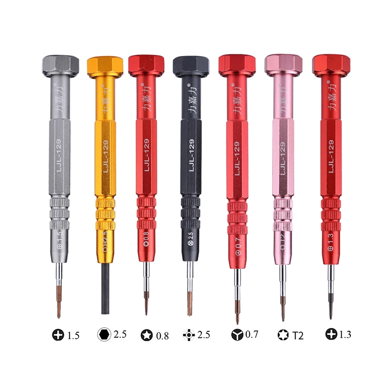 

Multifunction 7 Type Hard S2 Steel Precision Pen Screwdriver Set Mobile Phone Repair Tools For CellPhone Tools Repair kit