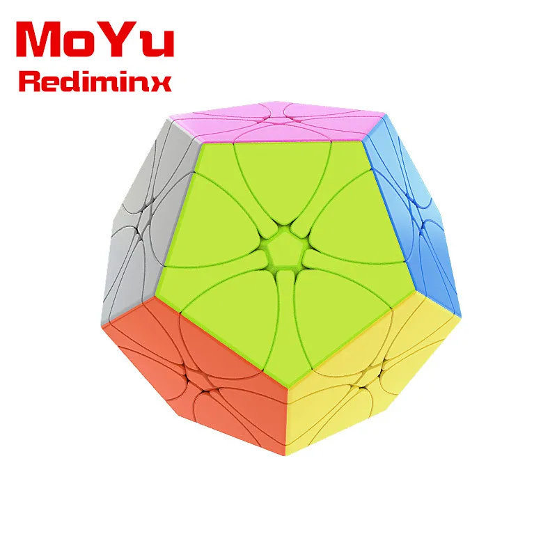 

New MoYu Rediminx Stickerless Magic Cube Cubing Classroom Meilong Puzzle Speed Cubes Educational toys for Children