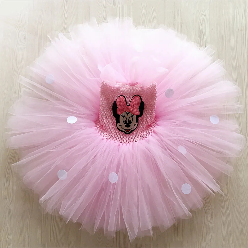 

Easter Carnival Costumes Minnie Cartoon Cosplay Photo Prop Tutu Dress Baby Girl Pageant Birthday Party Princess Costumes Dress