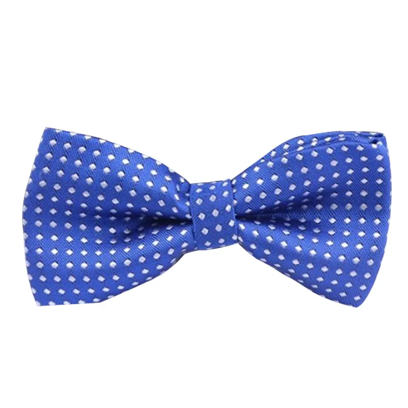 b13 royal blue kid Галстук-бабочка для мужчин, Официальный галстук для мужчин, деловой Свадебный галстук-бабочка для маленьких мальчиков, мужская рубашка в горошек, подарок, PSJ0175 - Цвет: b13 royal blue kid
