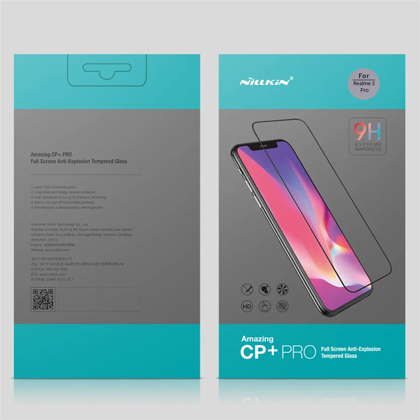 Для Oppo Realme X lite OPPO Realme 3 pro закаленное стекло полное покрытие анти-взрыв Закаленное стекло протектор экрана CP+ pro