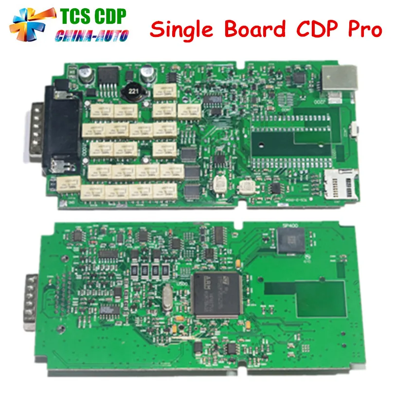 

OBDIICAT-150 Green Single Board TCS New VCI Without bluetooth 2016 version on cd with carton box TCS PRO