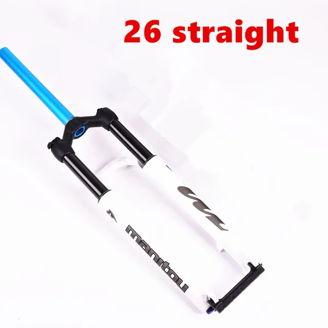 Manitou M30 bicicletas mountain bike 26 27.5 29 MTB Bicycle bike Fork air marvel Pro suspension latest HIMALO вилка для велосипеда - Цвет: 26  straight white